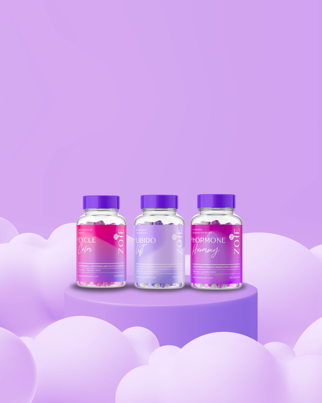 Contraceptive Side Effect Relief Bundle: Capsule Edition