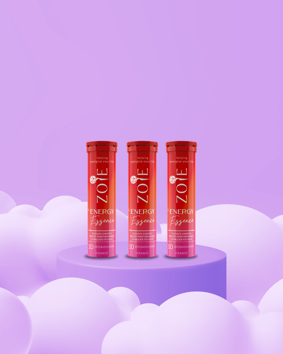 Zoie Health Energy Essence Trio Pack