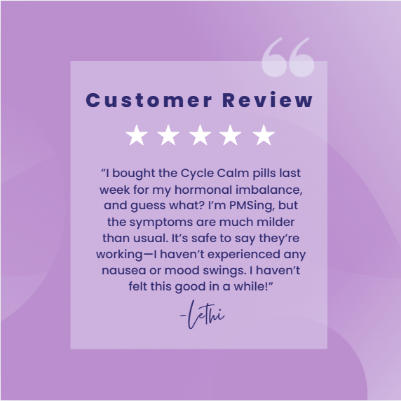Zoie Health’s Cycle Calm (60 Capsules)