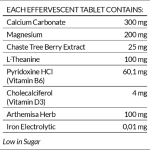 Zoie Health Cycle Calm (10 Effervescent Tablets)