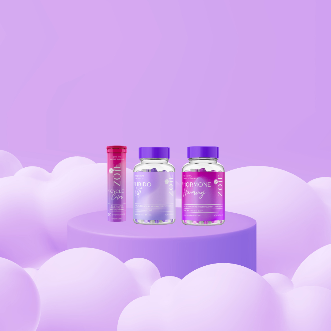 Zoie Health Contraceptive Side Effect Relief Bundle: Effervescent Edition