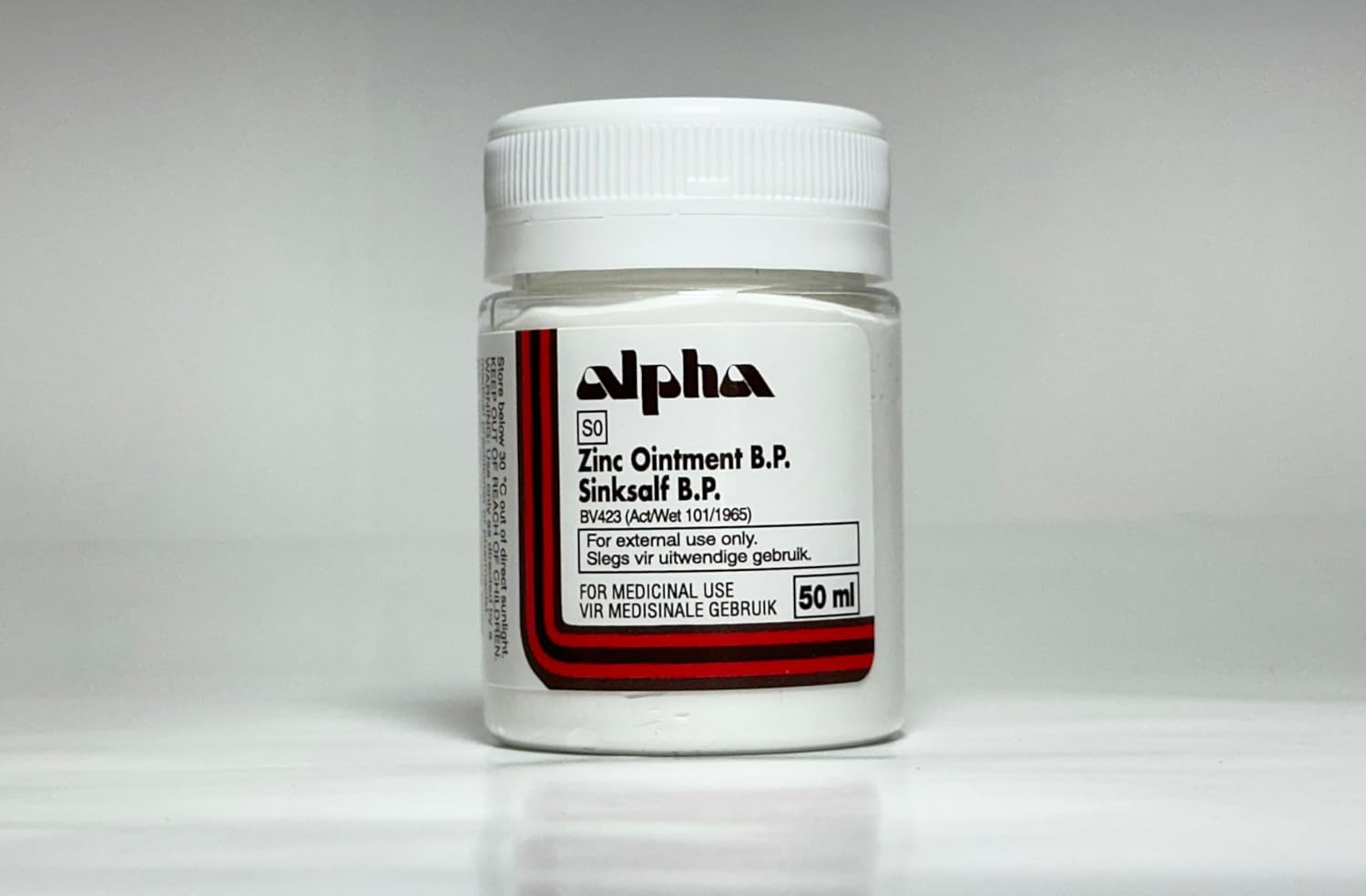 Alpha Zinc and castor oil cream 50g