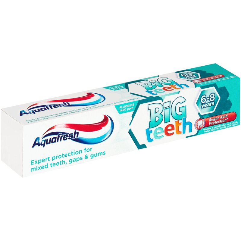 Aquafresh Toothpaste Big Teeth 50ml
