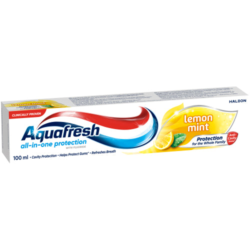 Aquafresh Toothpaste Lemon & Mint 100ml