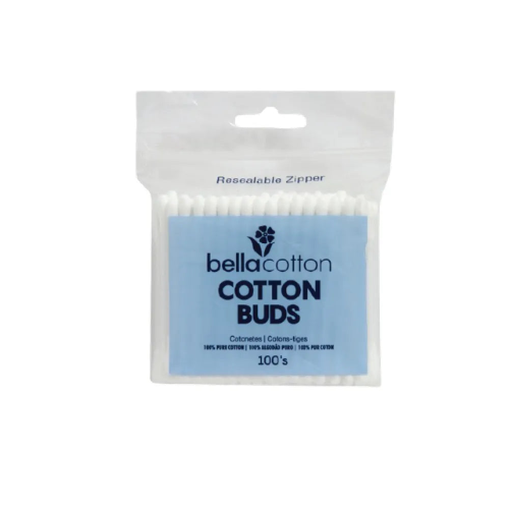 Bella Cotton Buds Zipper 100