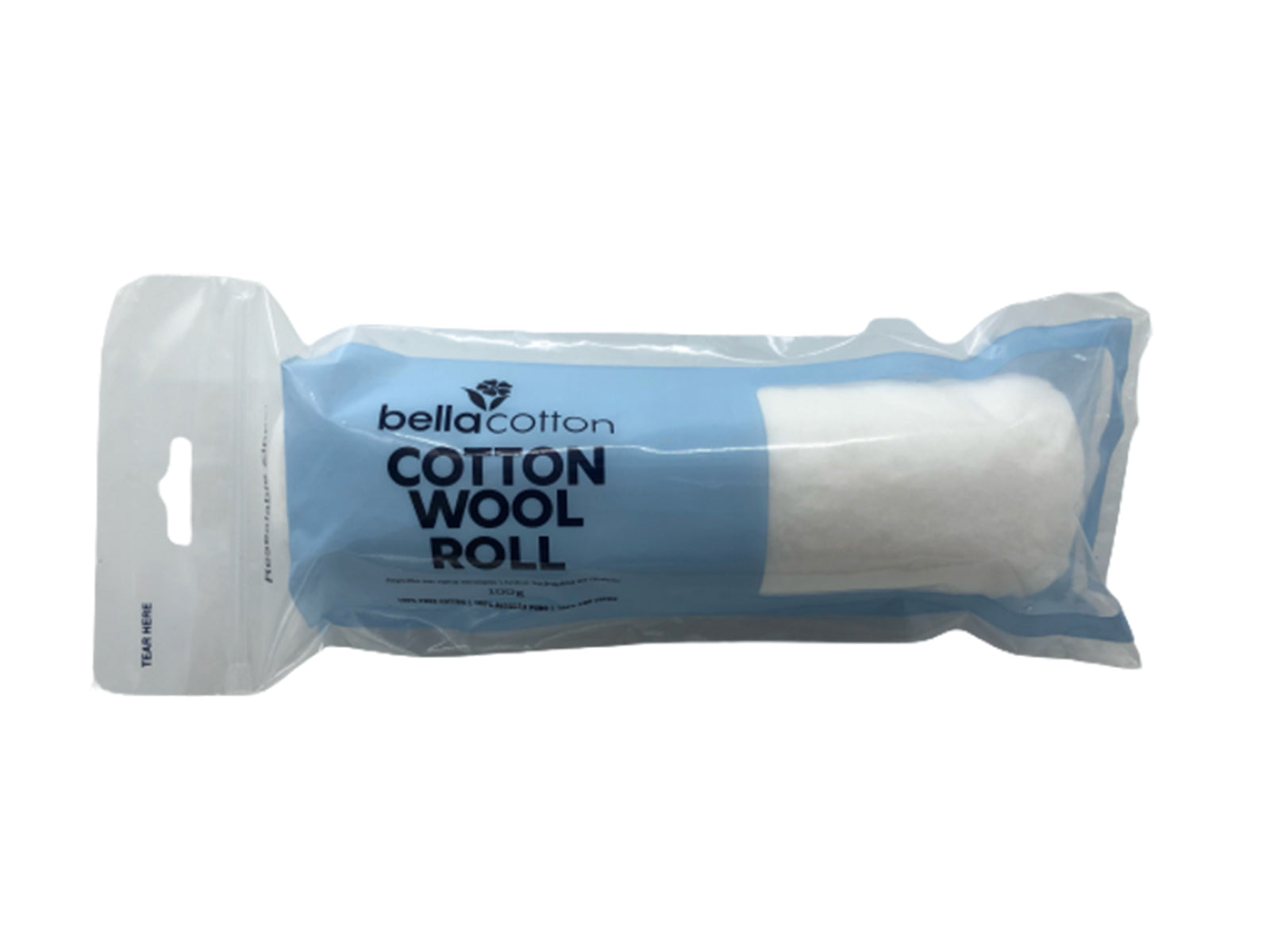 Bella Cotton Wool Rolls 100g