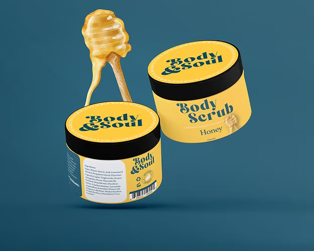 Body & Soul Honey Scrub 300g