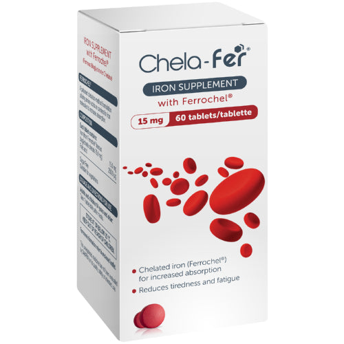Chela-Fer 15mg 60 Tablets