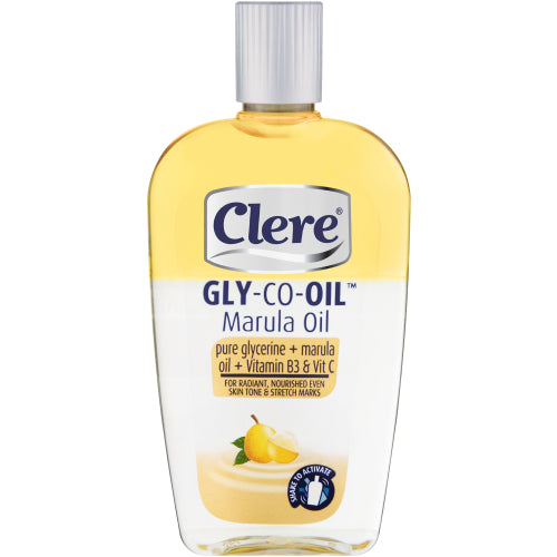 Clere Gly-Co-Oil Marula Vit B3+C 100ml