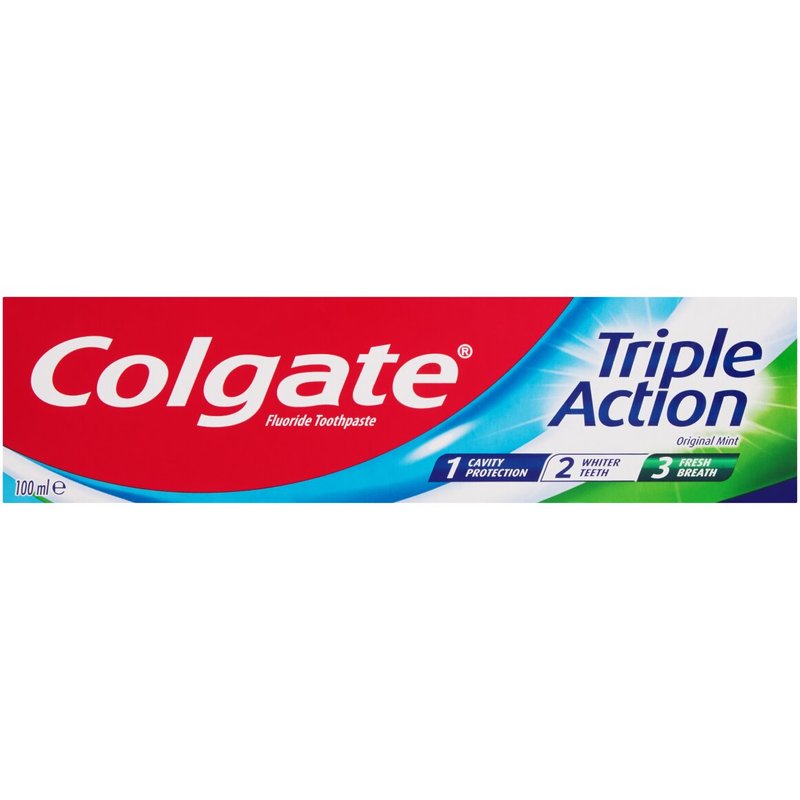 Colgate Triple Action Toothpaste 100ml