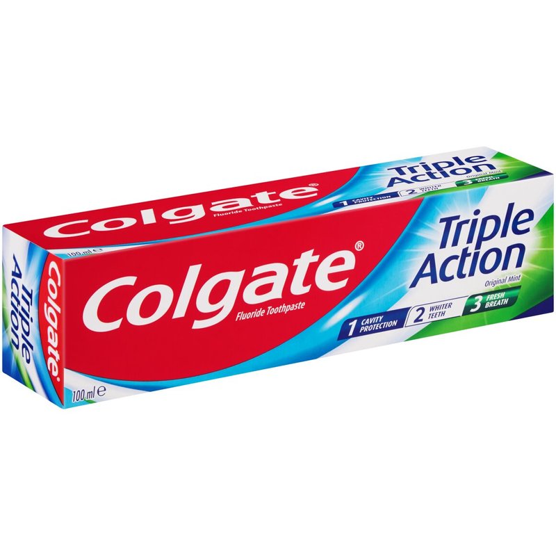 Colgate Triple Action Toothpaste 100ml