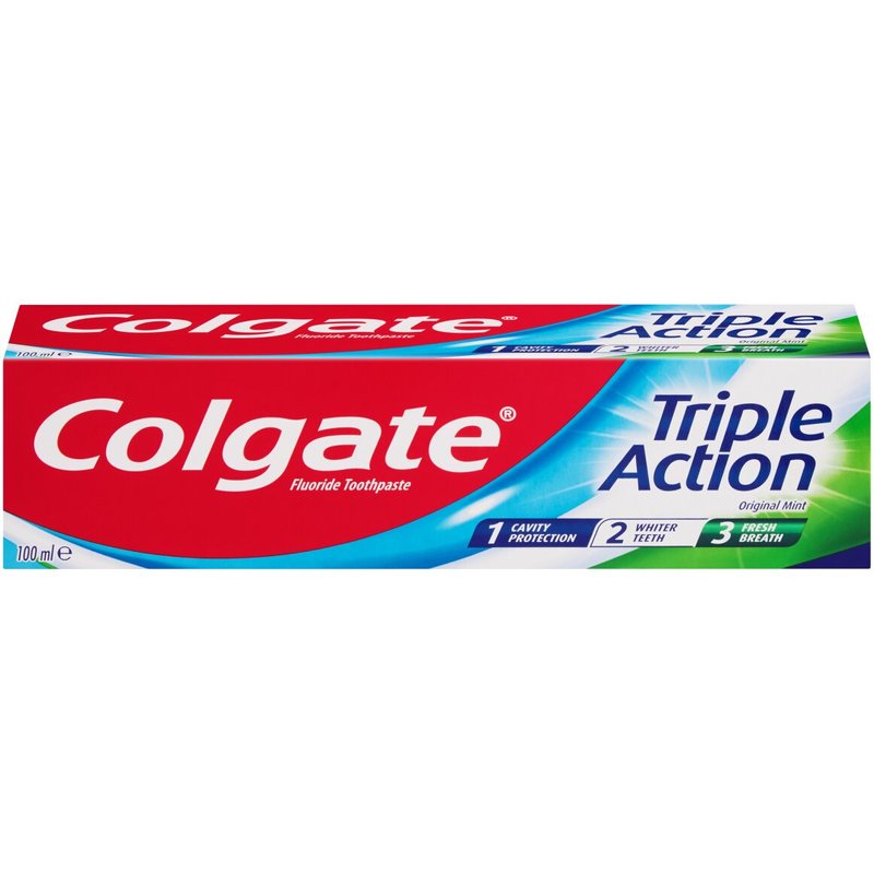 Colgate Triple Action Toothpaste 100ml