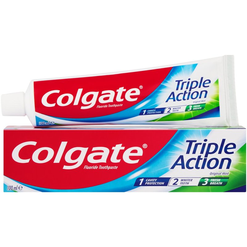Colgate Triple Action Toothpaste 100ml