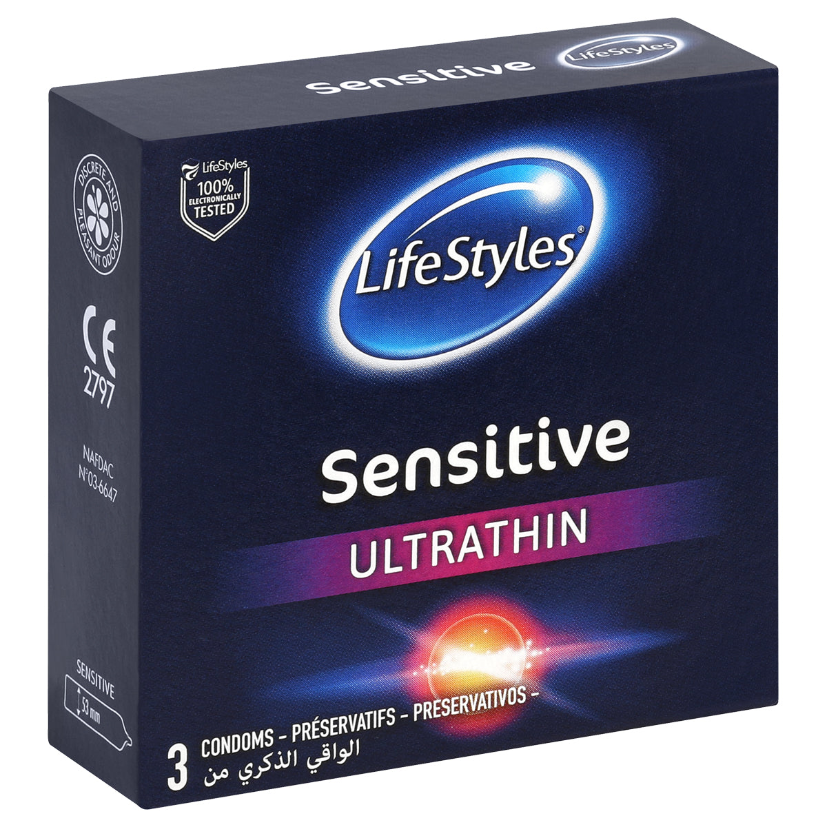 Condom Lifestyle Sensitive 3