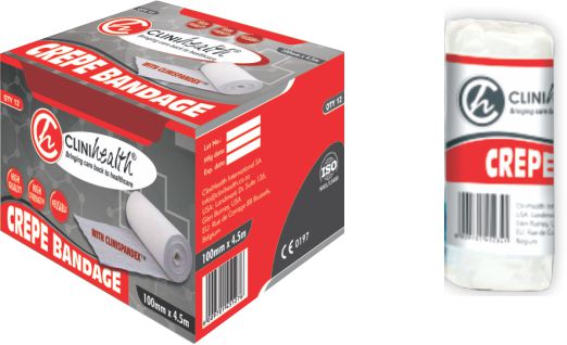 Crepe 100mmx4.5mm Clinihealth bandage