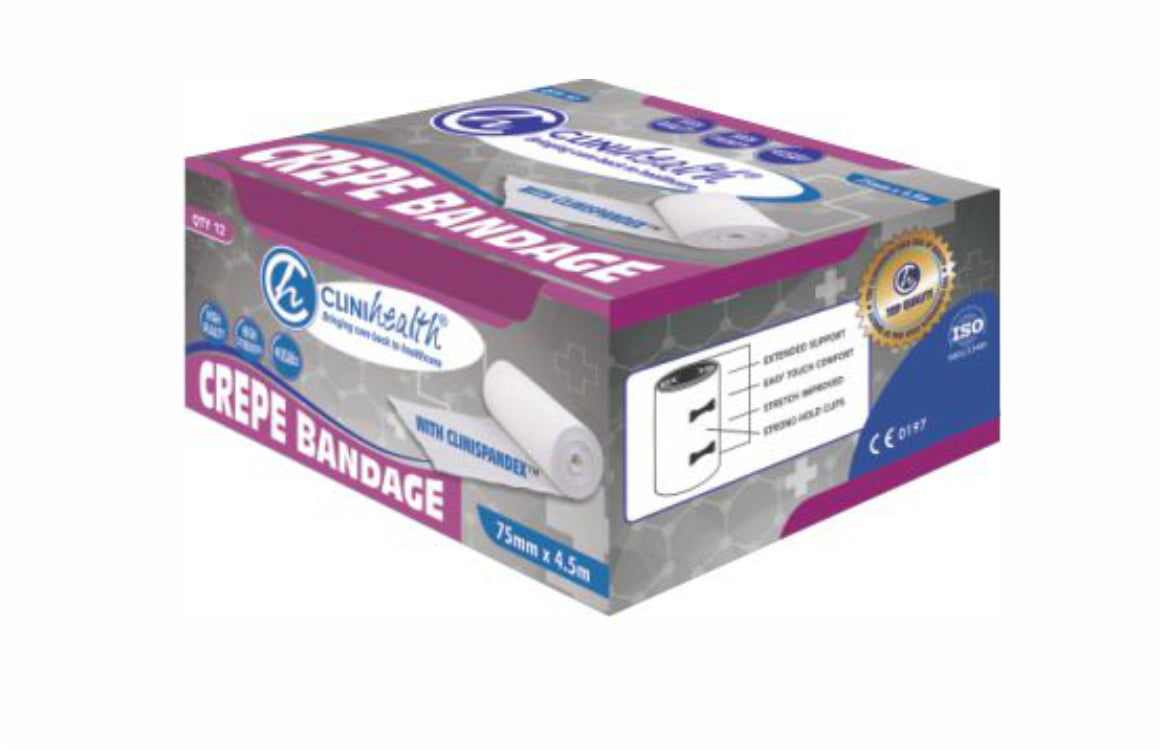 Crepe 75mmx4.5mm Clinihealth bandage