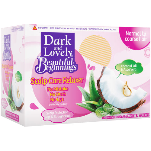 Dark & Lovely Beautiful beginnings Relaxer Normal Kit Eng
