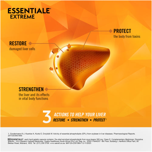 Essentiale extreme 300mg 20 capsules