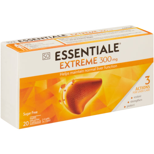 Essentiale extreme 300mg 20 capsules