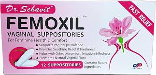 Femoxil Vaginal Suppositories 12 x 2g