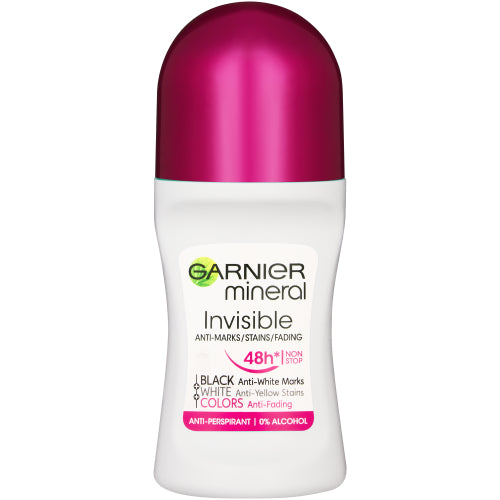 Garnier Women Invisible Black& White Roll-On 50ml