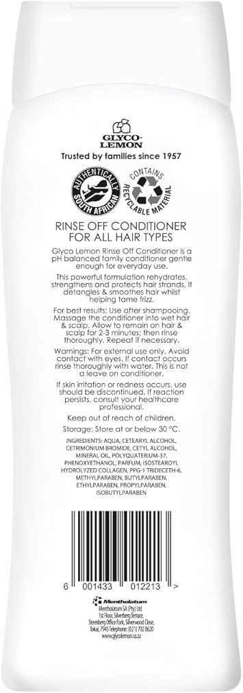 Glyco-Lemon Conditioner Rinse-Off 400ml