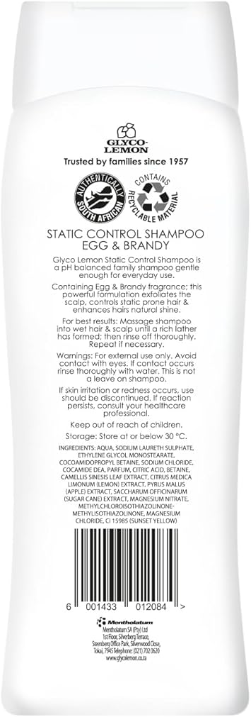 Glyco-Lemon Shampoo Egg Brandy 400ml
