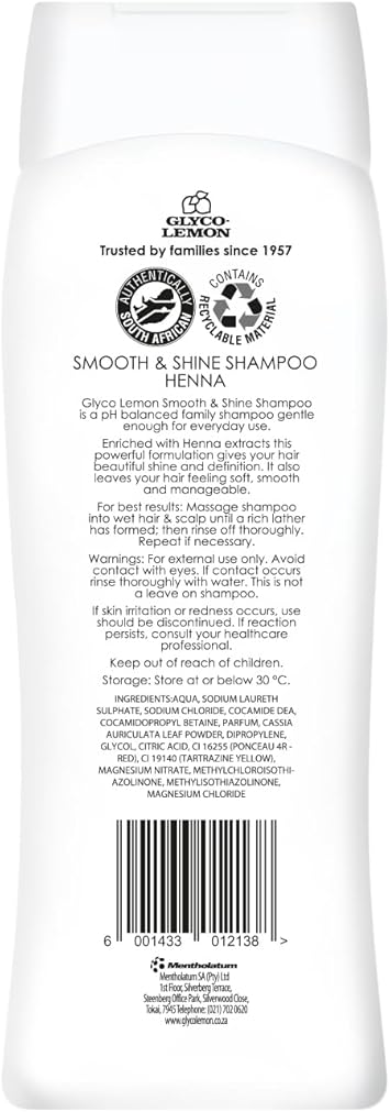 Glyco-Lemon Shampoo Henna 400ml