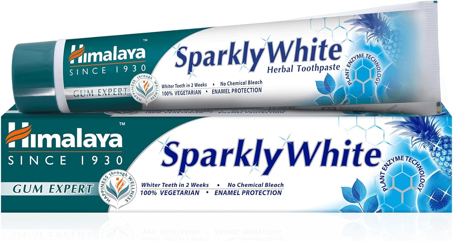Himalaya Sparkly White Herbal Toothpaste 75ml