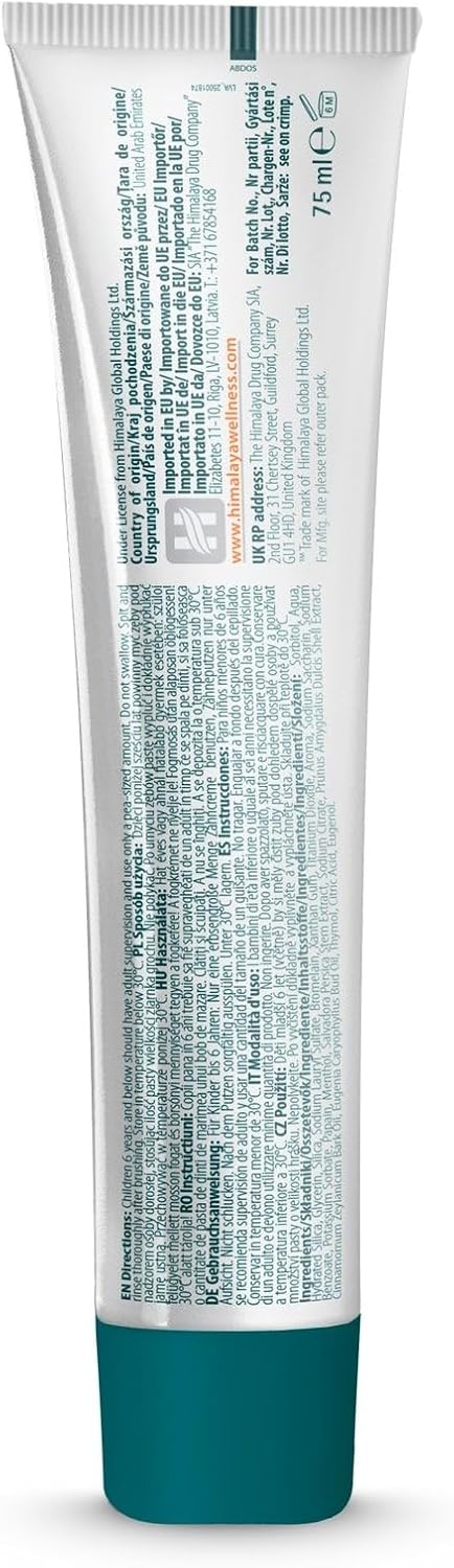 Himalaya Sparkly White Herbal Toothpaste 75ml