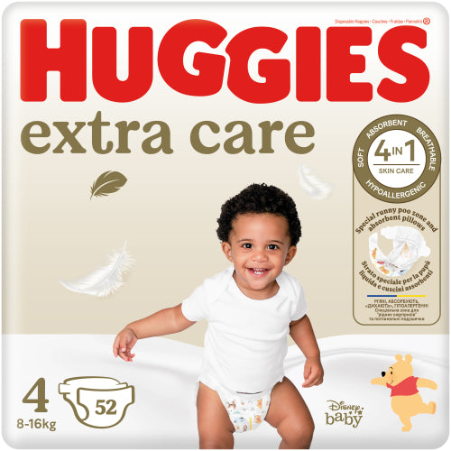 Huggies Extra Care Size 4 Pack Of 52