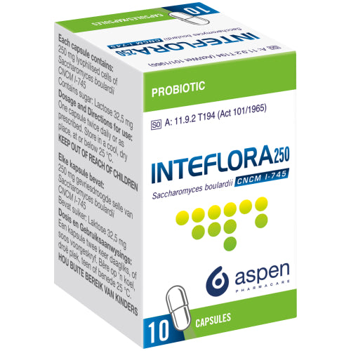 Interflora 250mg Cap 10 – Zoie Health