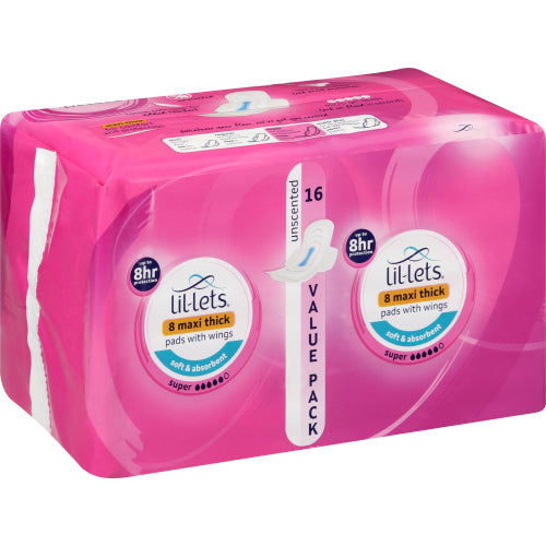 Lil-lets Ultra Super Unscented 16's