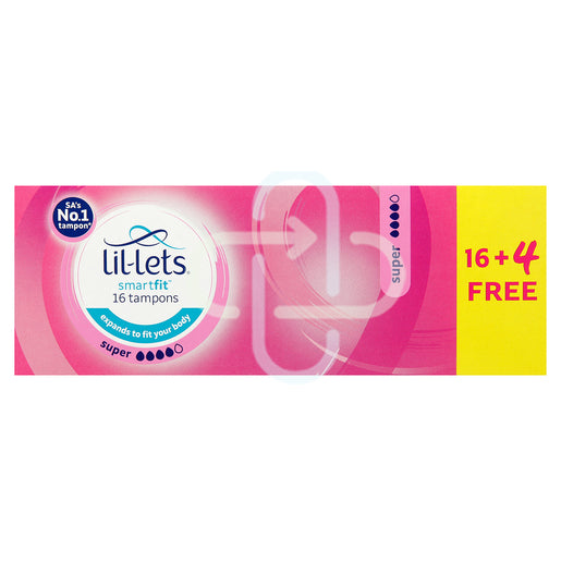 Lillets Tampons Super Medheavy Flow 20's