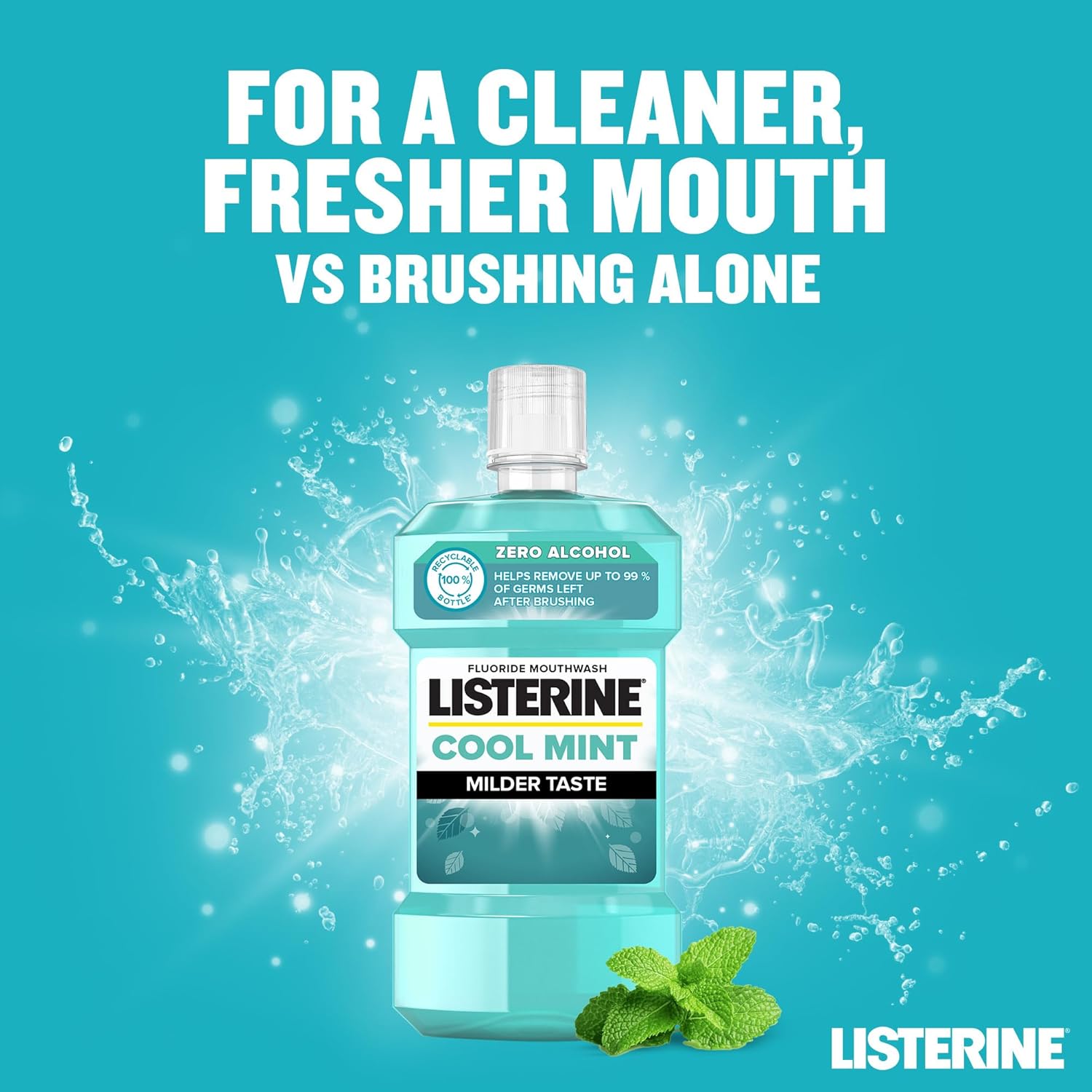 Listerine Cool Mint Milder Taste 250ml