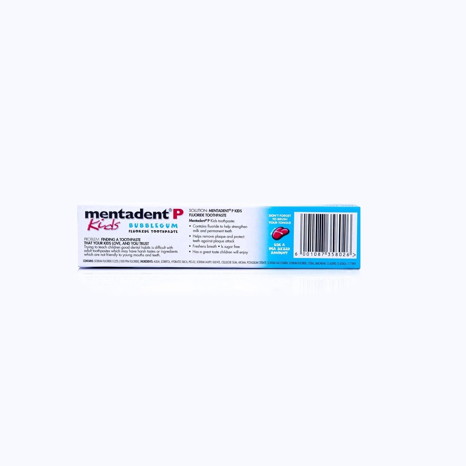 Mentadent Bubblegum 50ml Toothpaste