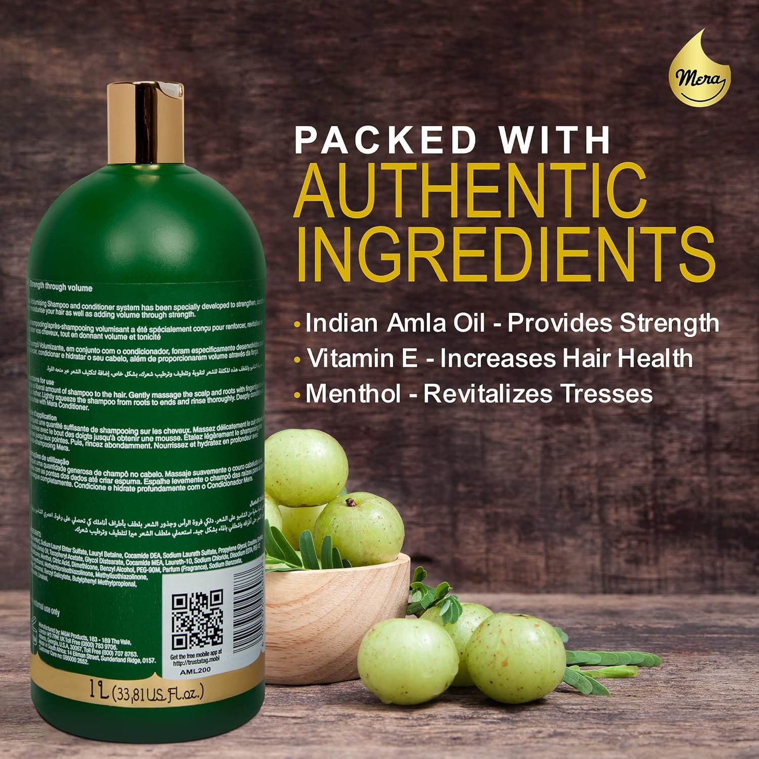 Mera Amla Shampoo 1000ml