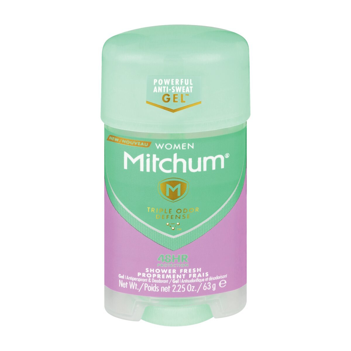 Mitchum Women Gel Unscented 63g