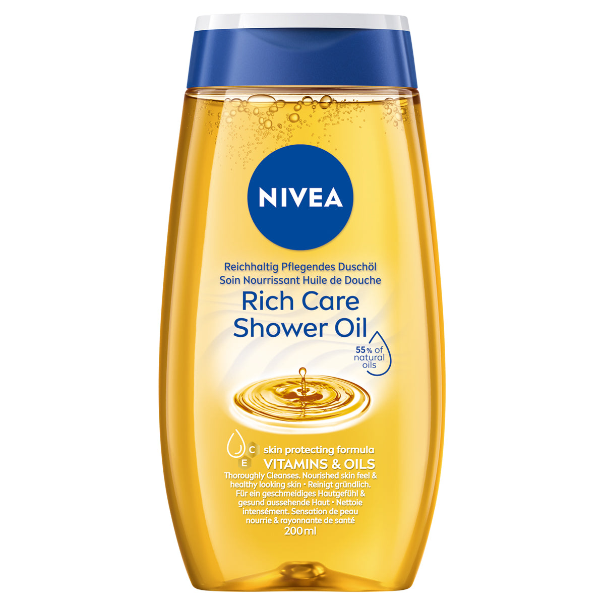 Nivea Bath Pampering Oil 200ml