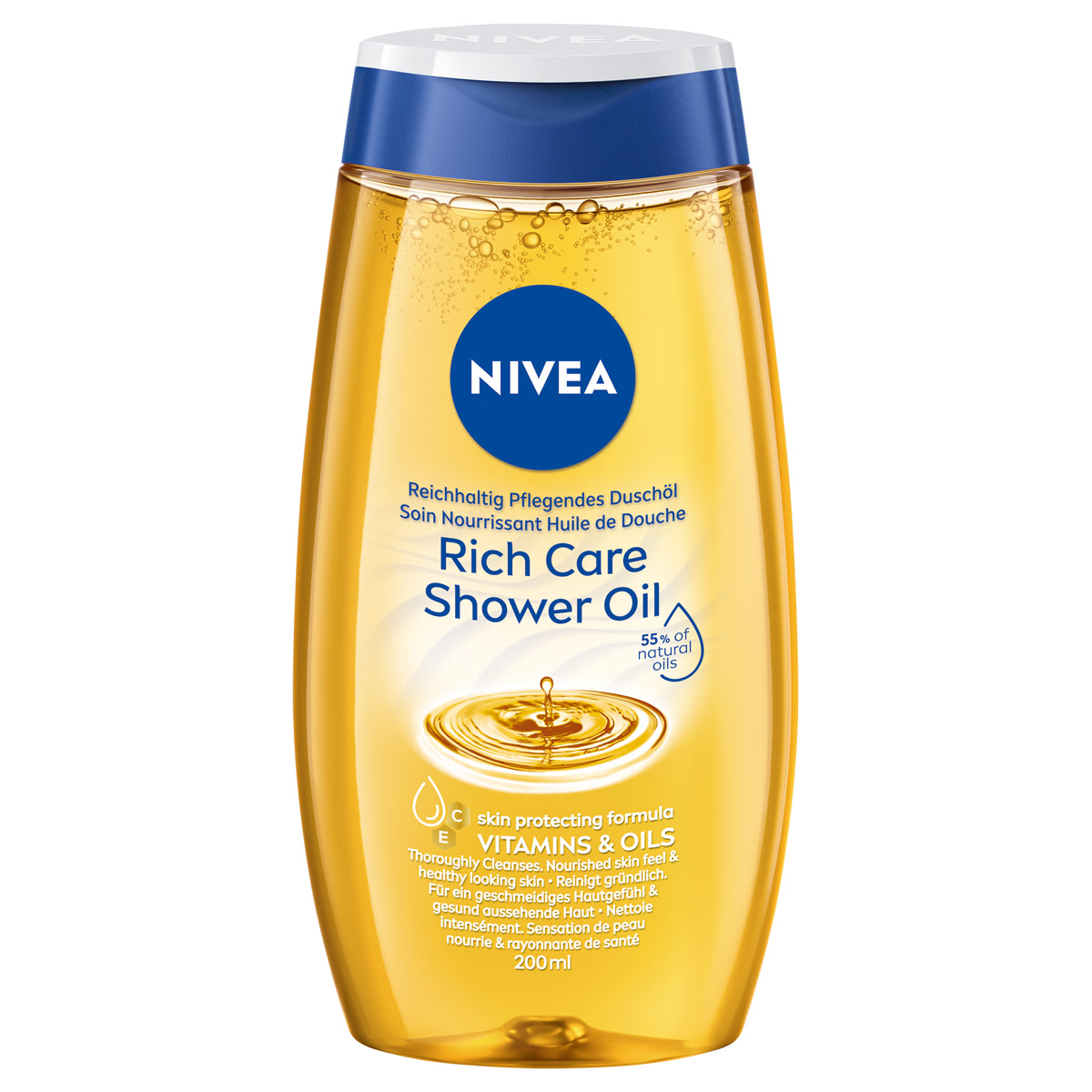 Nivea Bath Pampering Oil 200ml