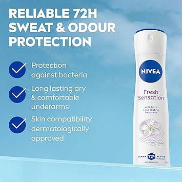 Nivea Deodorant Aerosol Fresh Sensation 150ml
