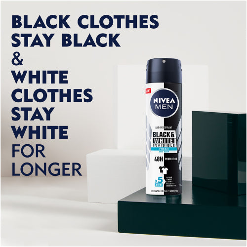 Nivea Men Deo Invisible Black& White Fresh 150ml