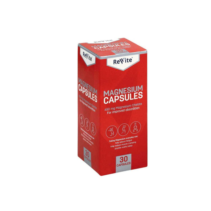 Revite Magnesium 30 Capsules – Zoie Health