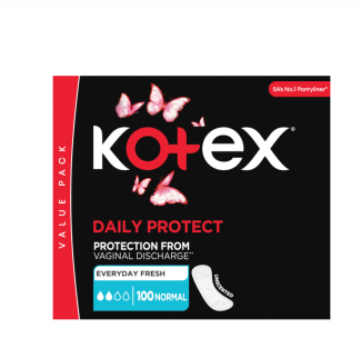 Kotex Pantiliners Regular 100's