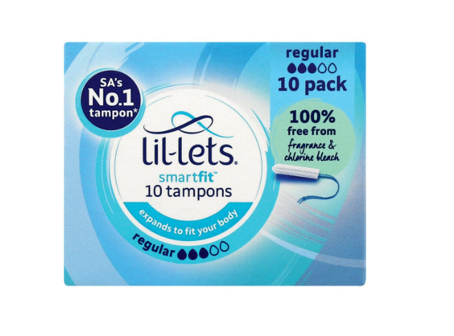 Lil-lets Regular Tampons 10's