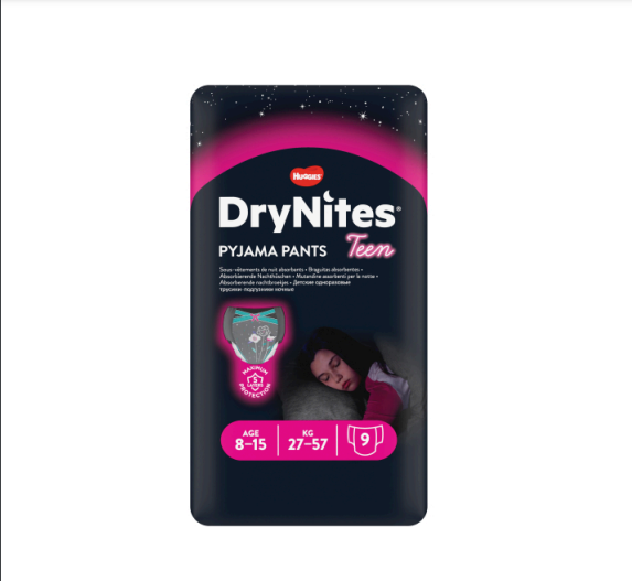 Huggies Drynites Pants Girl Size 8-15