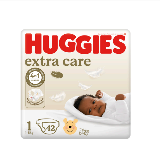 Huggies New Baby Size 1 42pk