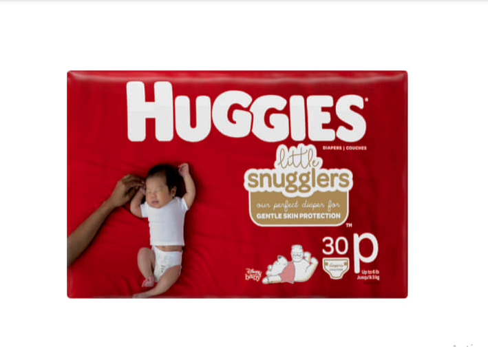 Huggies Preemies Size P 30pk