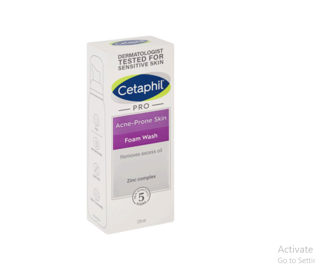 Cetaphil Acne Prone-Skin Foam Wash 235ml