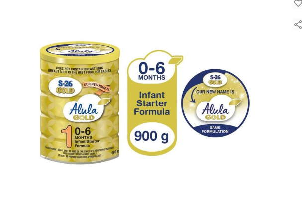Alula Gold S26 1 Infant Formula 0-6 Mths 1.8kg